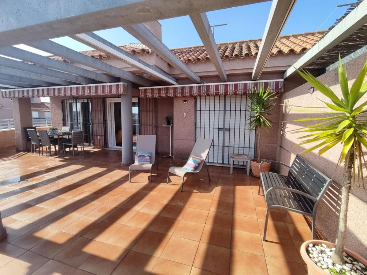 桑卢卡尔-德巴拉梅达Atico Terraza 65M. Playa, Piscina, A/C, Wifi公寓 外观 照片