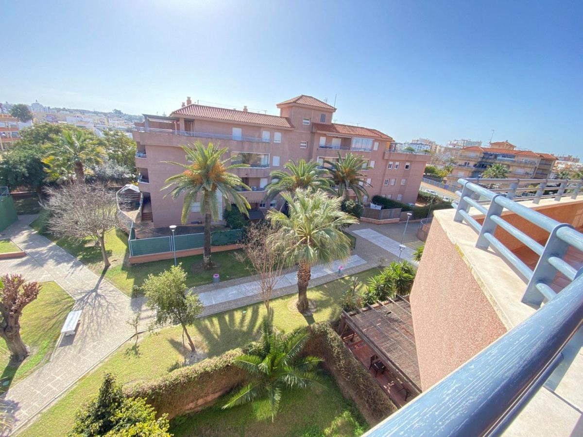 桑卢卡尔-德巴拉梅达Atico Terraza 65M. Playa, Piscina, A/C, Wifi公寓 外观 照片