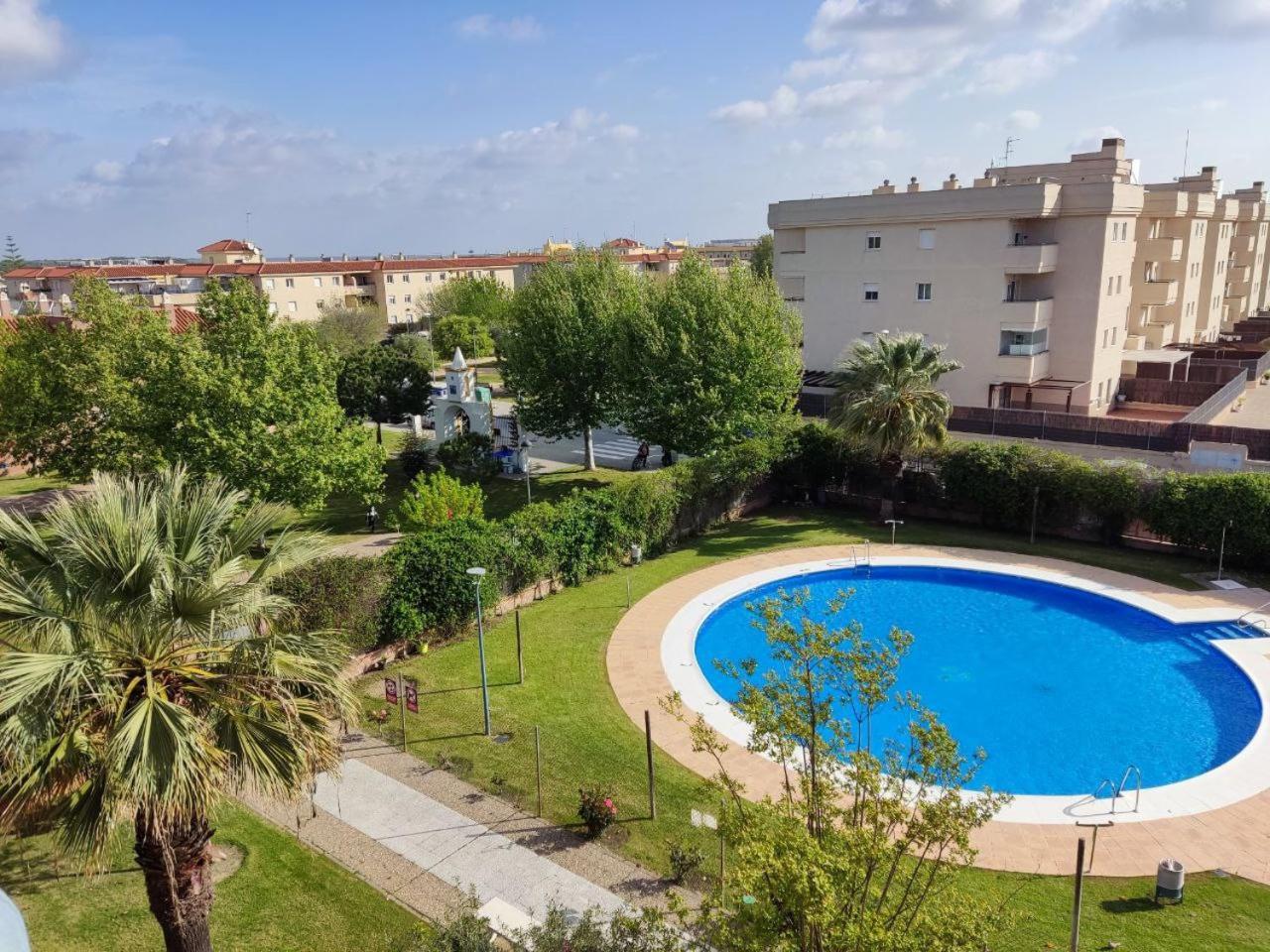桑卢卡尔-德巴拉梅达Atico Terraza 65M. Playa, Piscina, A/C, Wifi公寓 外观 照片