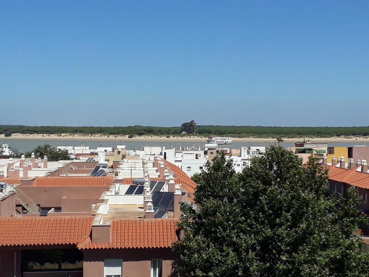 桑卢卡尔-德巴拉梅达Atico Terraza 65M. Playa, Piscina, A/C, Wifi公寓 外观 照片